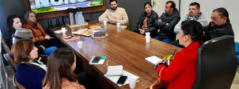 Reunião na Prefeitura
